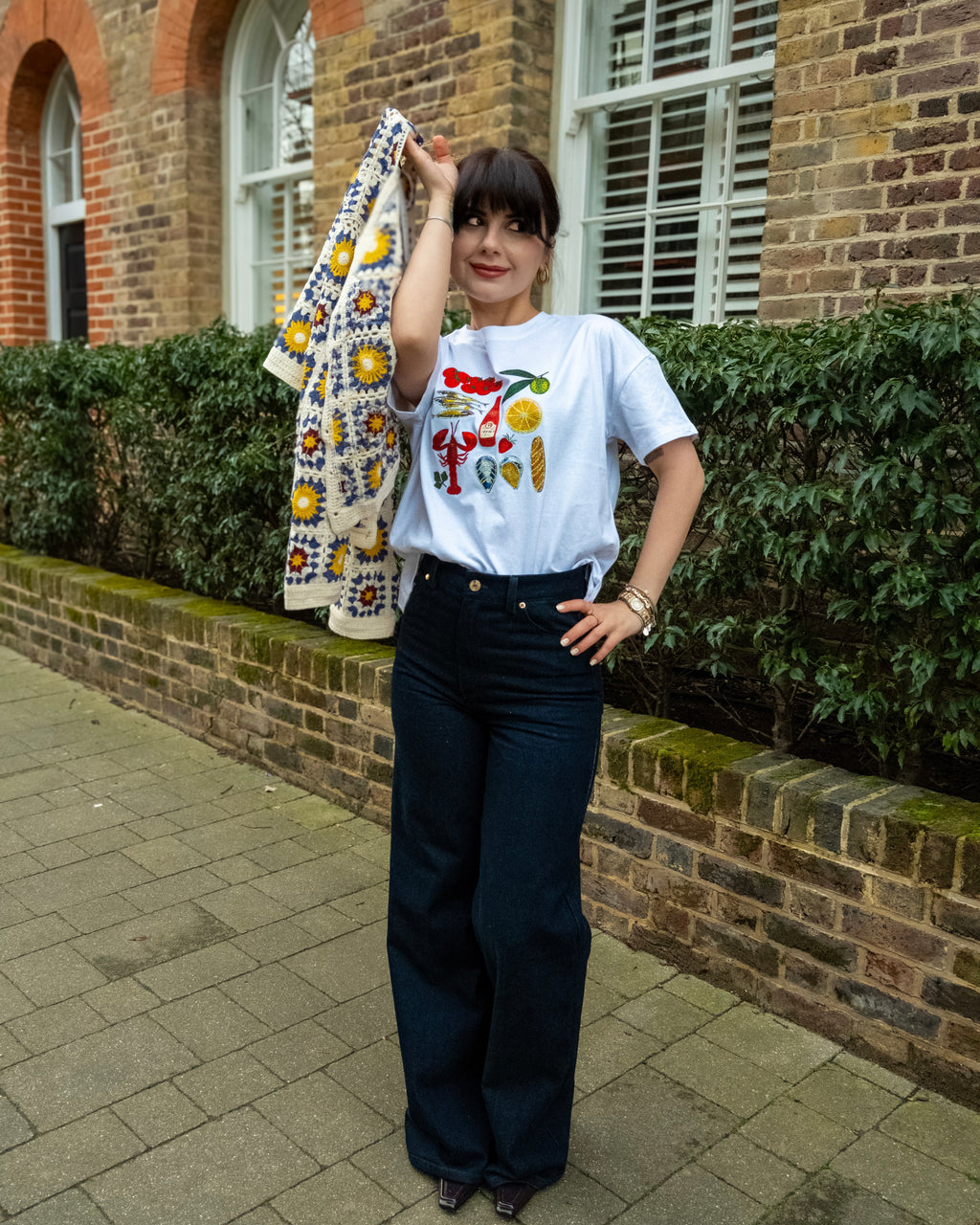 Riviera - Embellished Cuisine Food T-Shirt