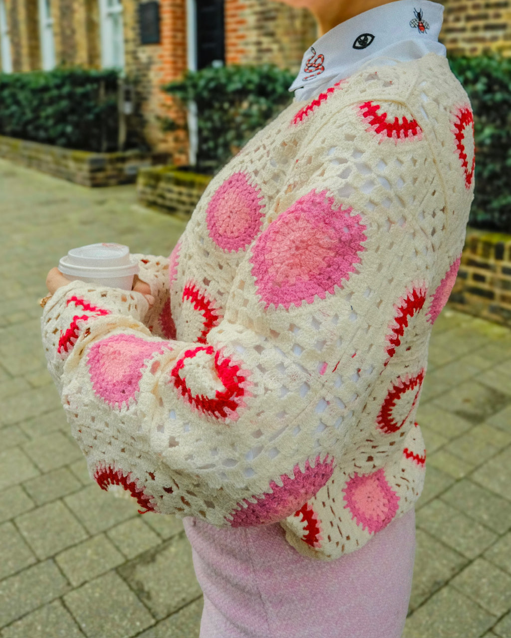Peonia - Patchwork Heart Crochet Top