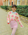 Peonia - Patchwork Heart Crochet Top