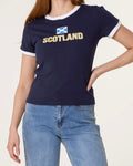 Scotland Jersey T-shirt with Diamante Details
